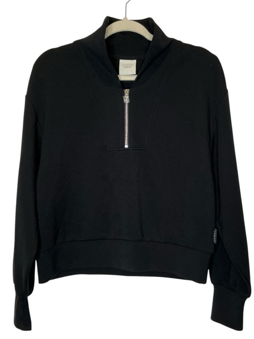 Varley Black DoubleSoft Pullover Davidson Sweat Size Small - Picture 4 of 15